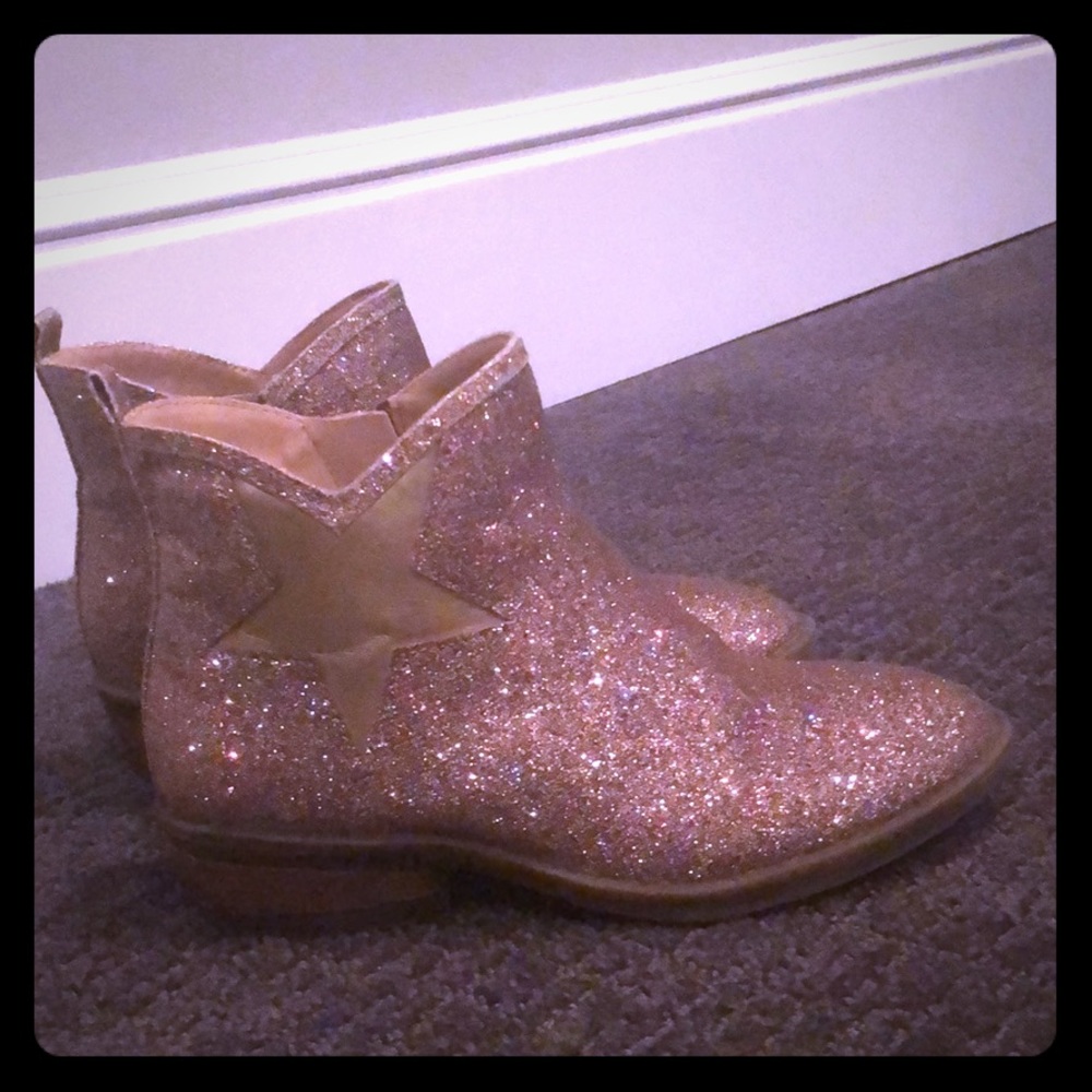 Little Girls Glitter Boots/Booties